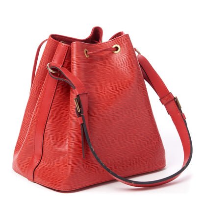 Louis Vuitton Epi Petit Noe Castillan Red 2 of 7