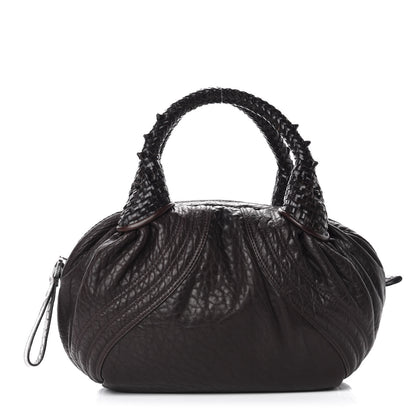 Fendi Nappa Nuvolata Spy Bowler Moro 1 of 10