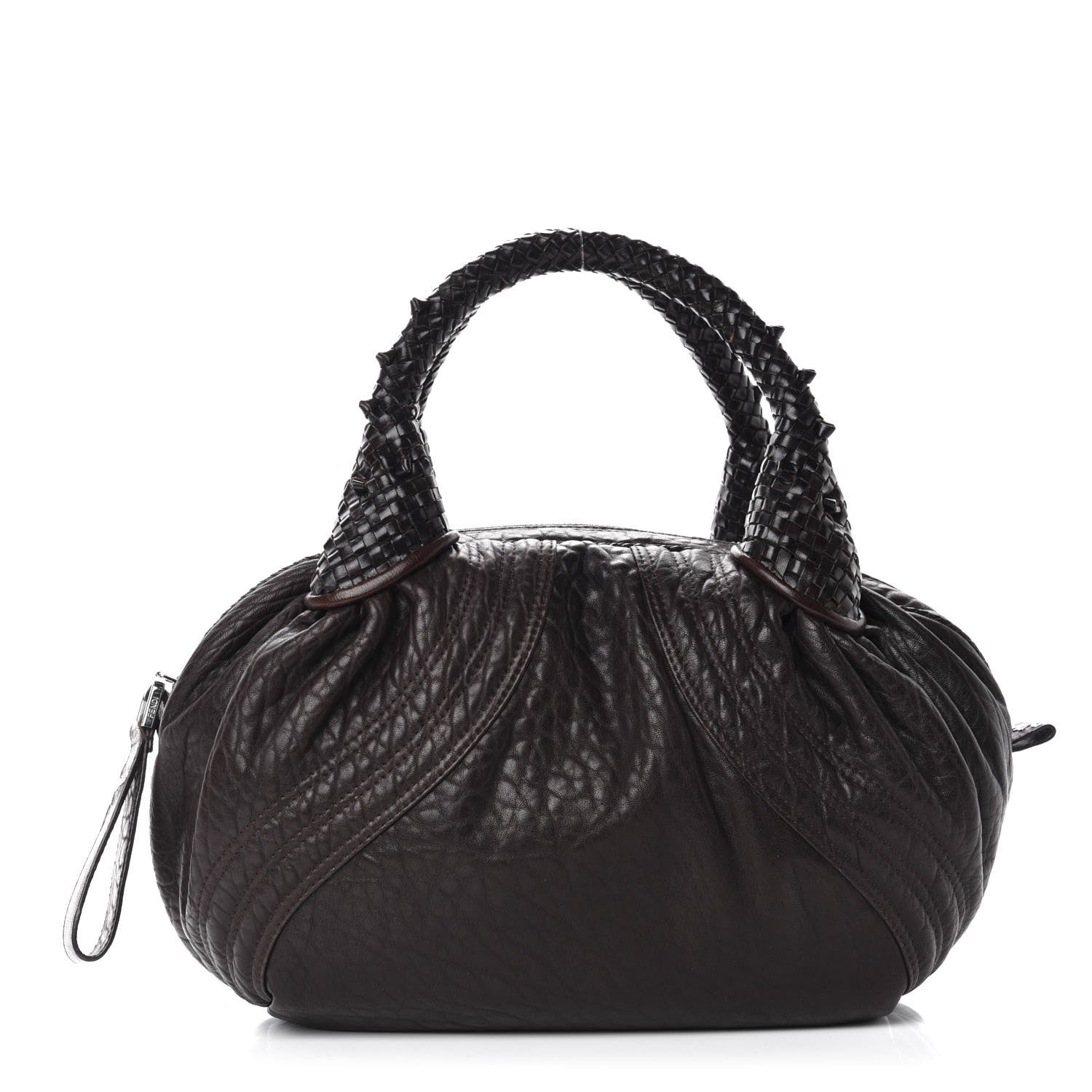 Fendi Nappa Nuvolata Spy Bowler Moro 1 of 10