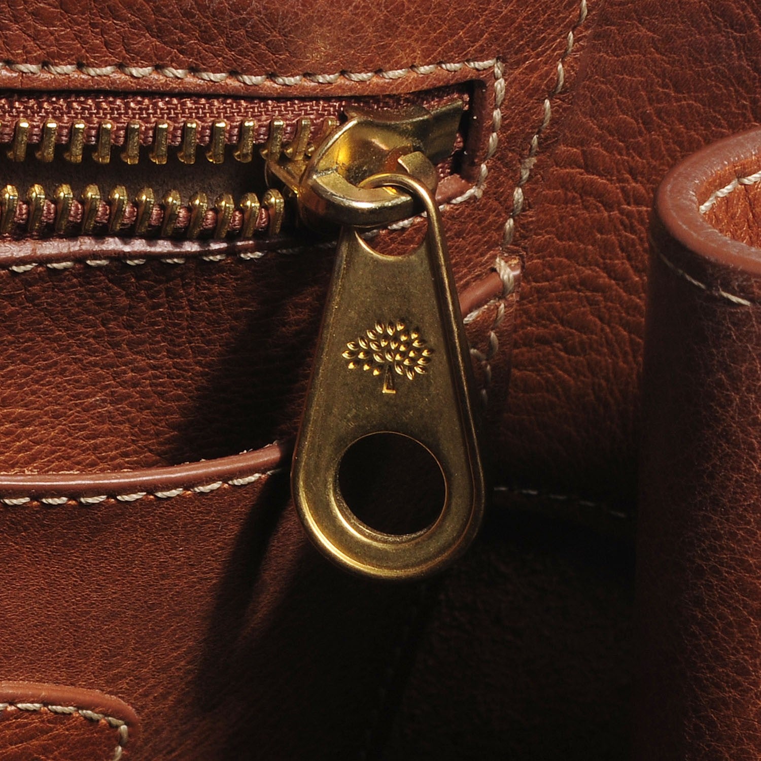 Mulberry Natural Leather Bayswater Oak 10 of 14