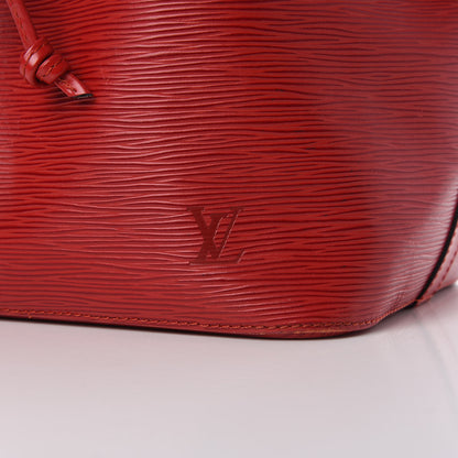 Louis Vuitton Epi Petit Noe Castillan Red 9 of 11