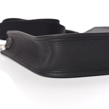 Hermes Taurillon Clemence Evelyne TPM Black 8 of 10