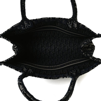 Christian Dior Oblique Velvet Medium Book Tote Blue Multicolor 5 of 11