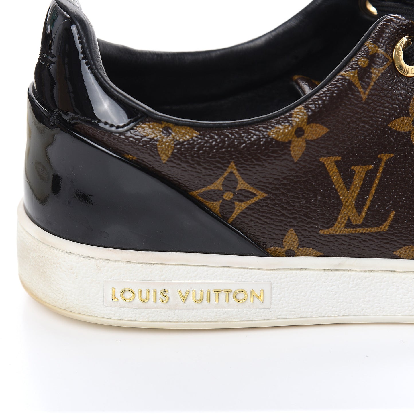 Patent Monogram Frontrow Sneakers 39