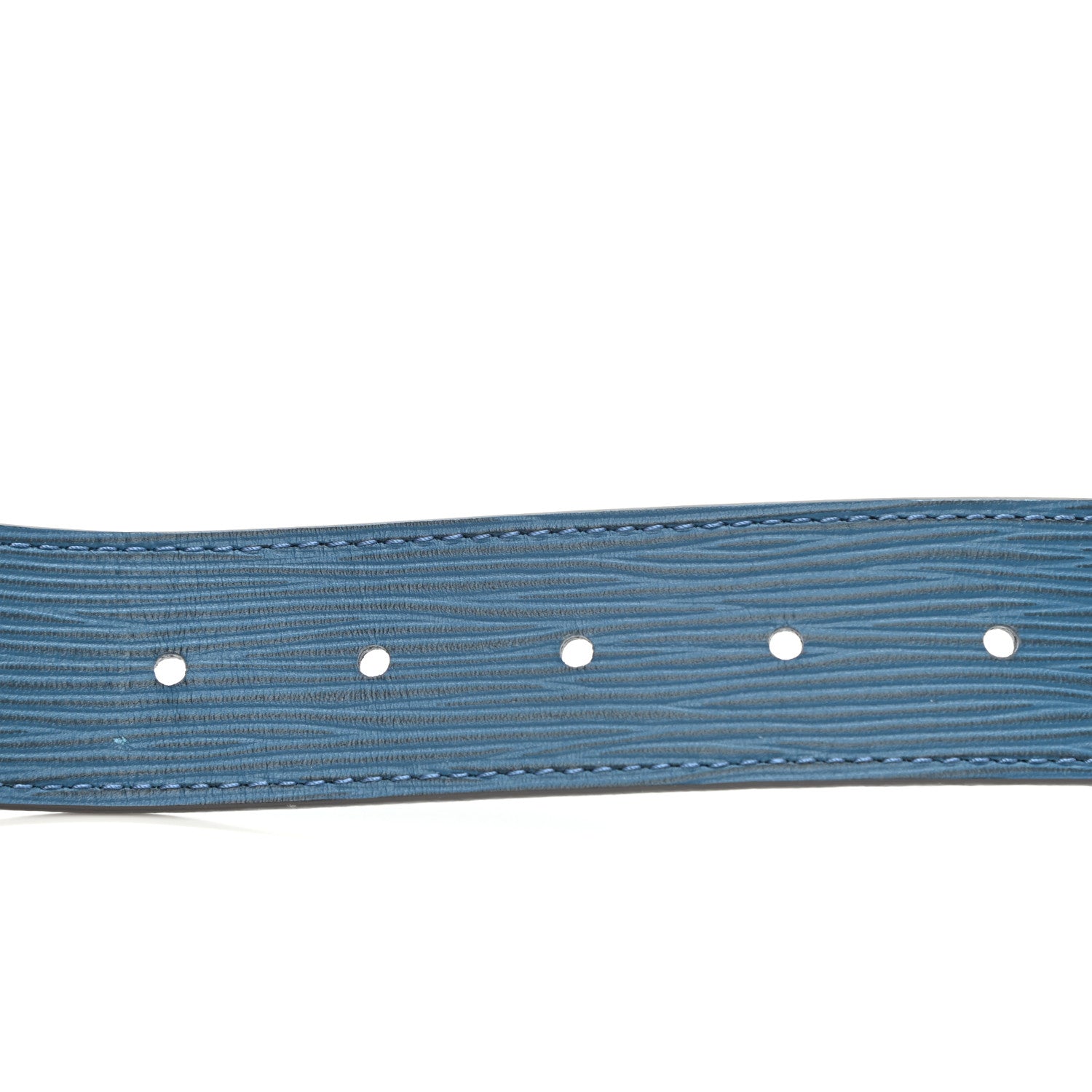 Louis Vuitton Epi 35mm Belt 95 38 Blue Celeste 3 of 6