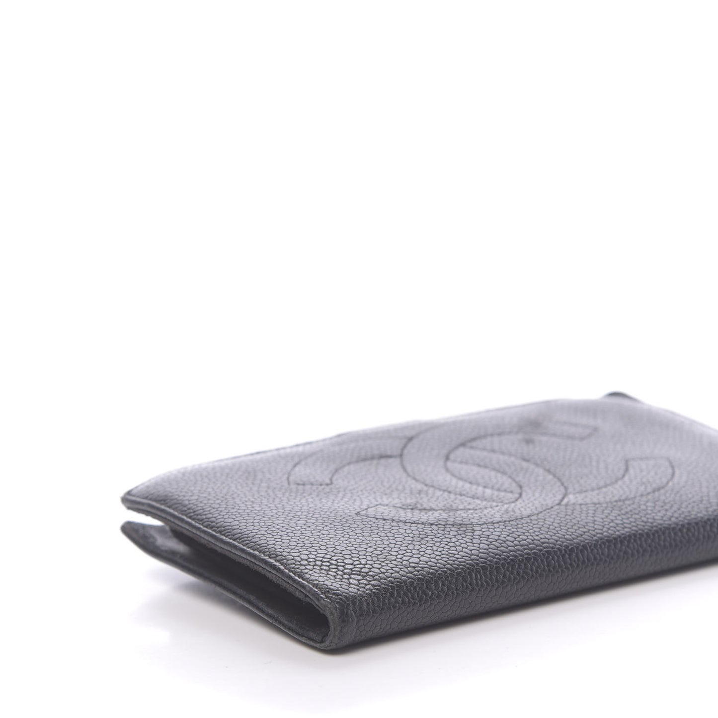 Caviar Timeless CC French Wallet Black
