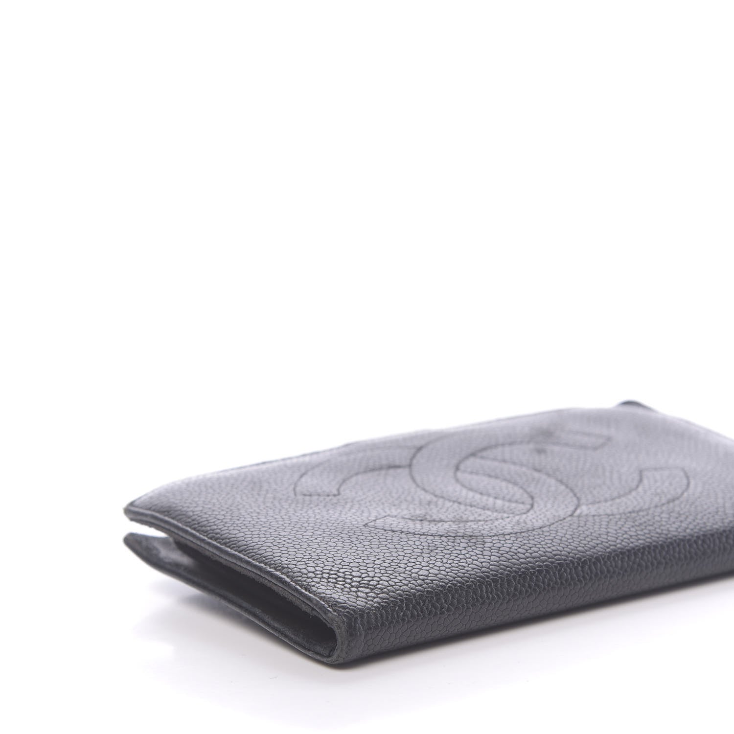Chanel Caviar Timeless CC French Wallet Black 9 of 16