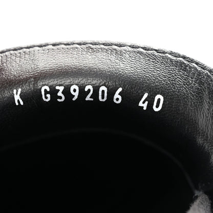 Chanel Suede Kidskin CC Platform Loafers 40 Black 9 of 10