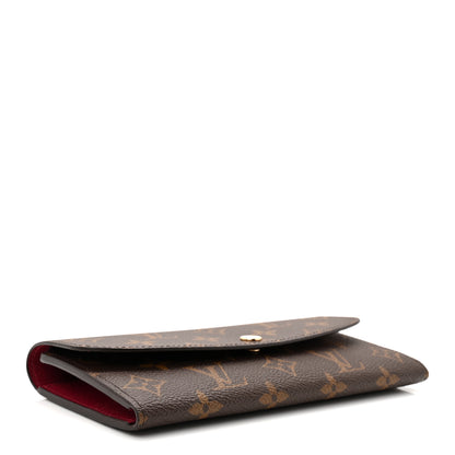Louis Vuitton Monogram Emilie Wallet Fuchsia 4 of 9