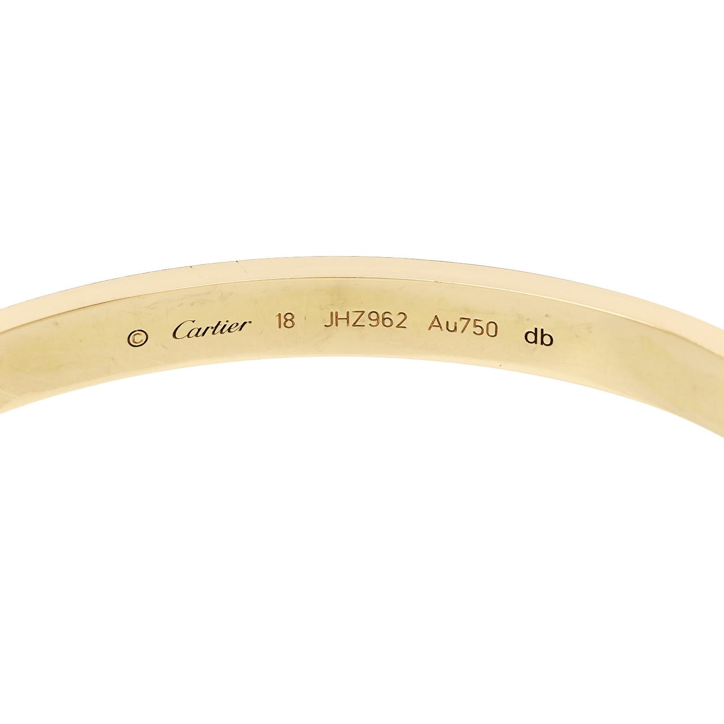 18K Yellow Gold LOVE Bracelet 18