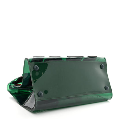 Delvaux PVC The Hero 1829 Brillant Satchel Vert 4 of 12