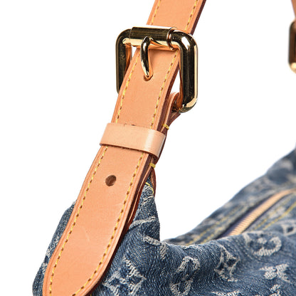 Louis Vuitton Monogram Denim Baggy PM Blue 12 of 13