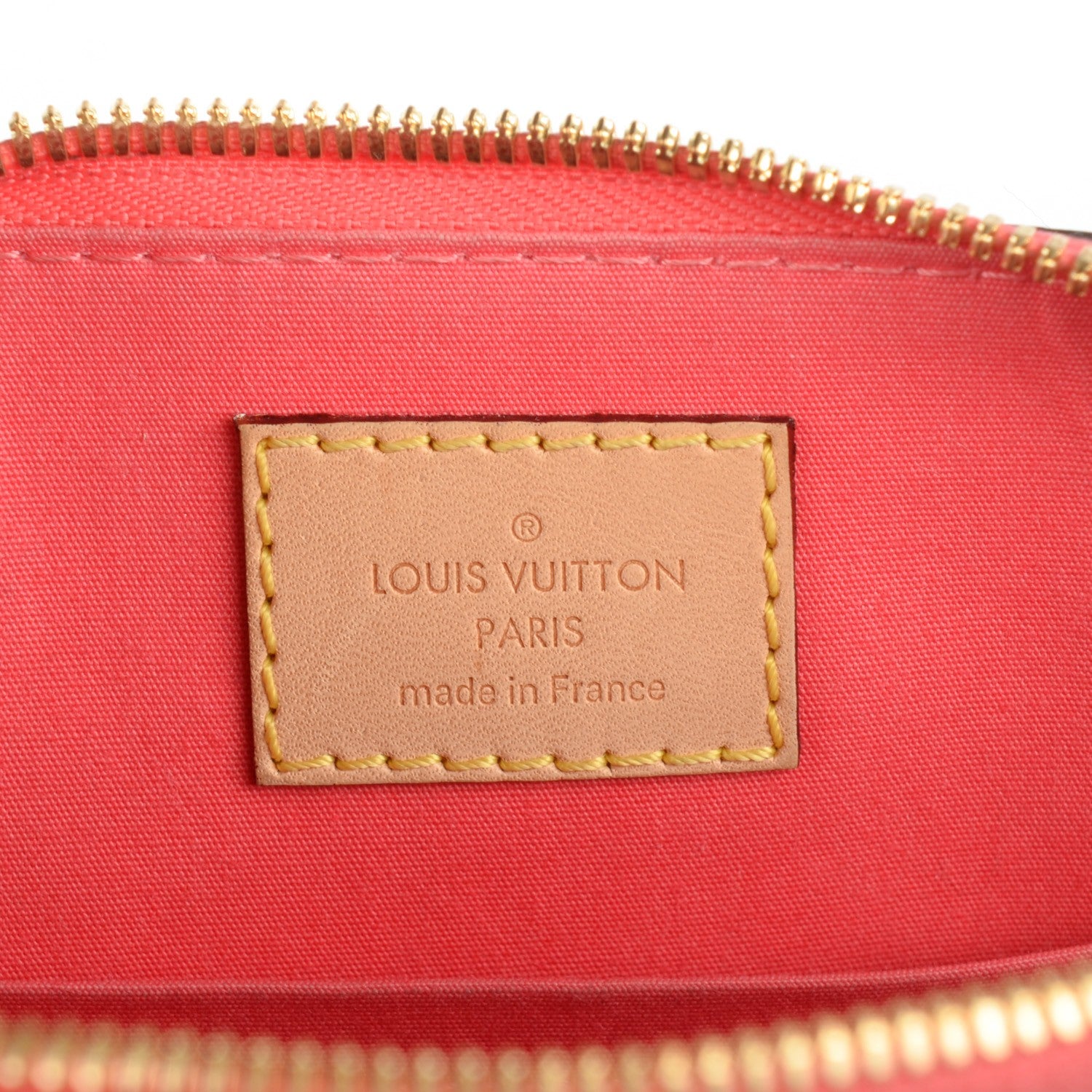 Louis Vuitton Vernis Alma BB Rose Litchi 7 of 8