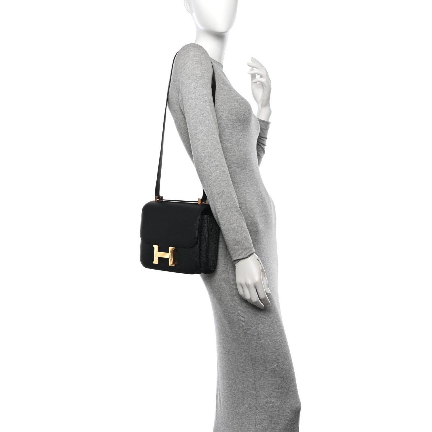 Hermes Epsom Constance 24 Black 2 of 12