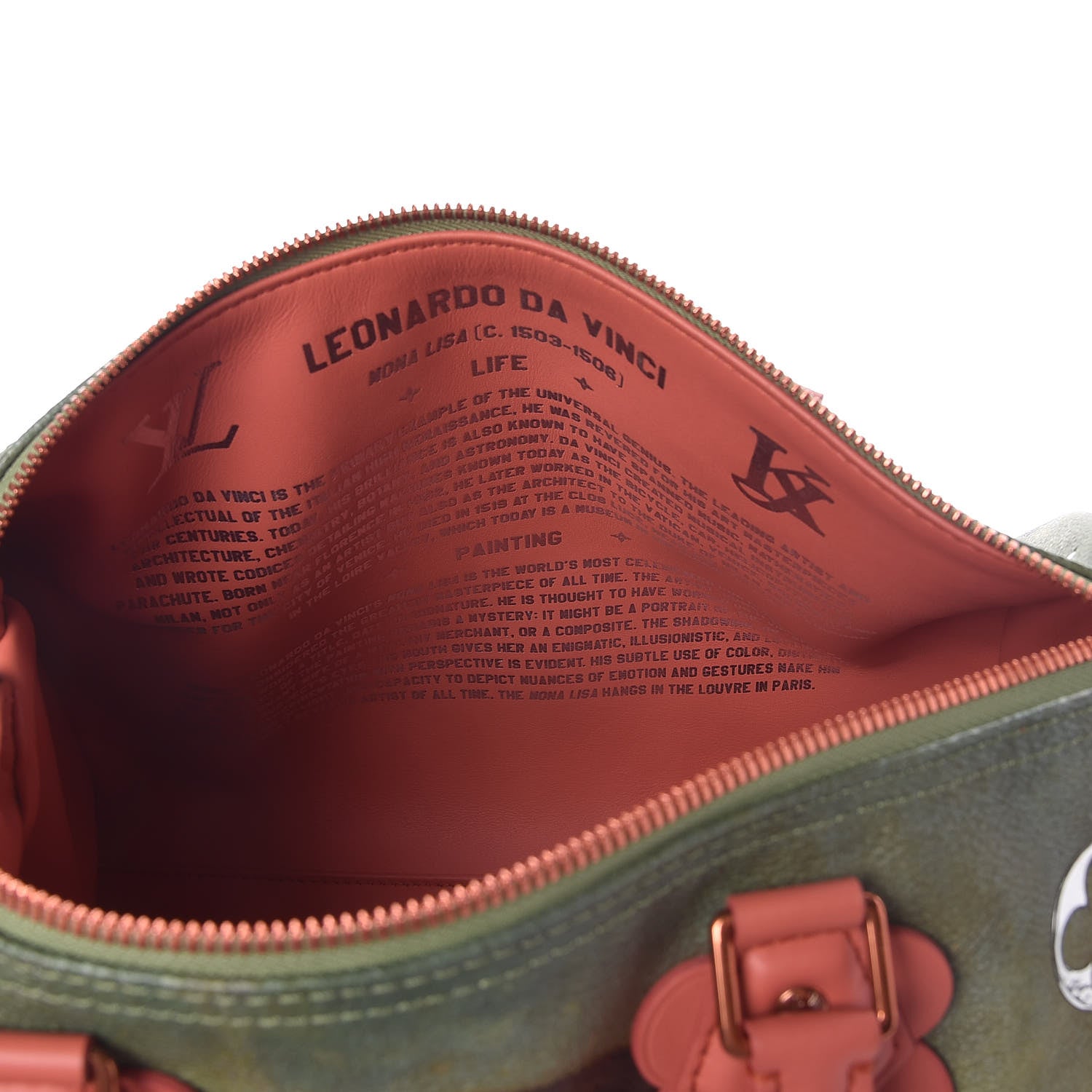 Louis Vuitton Masters Da Vinci Speedy 30 10 of 10