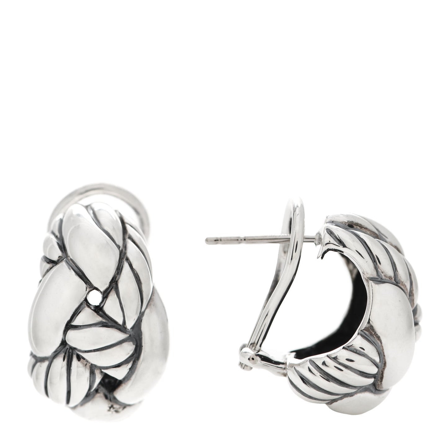 Sterling Silver 20mm Cordelia Earrings