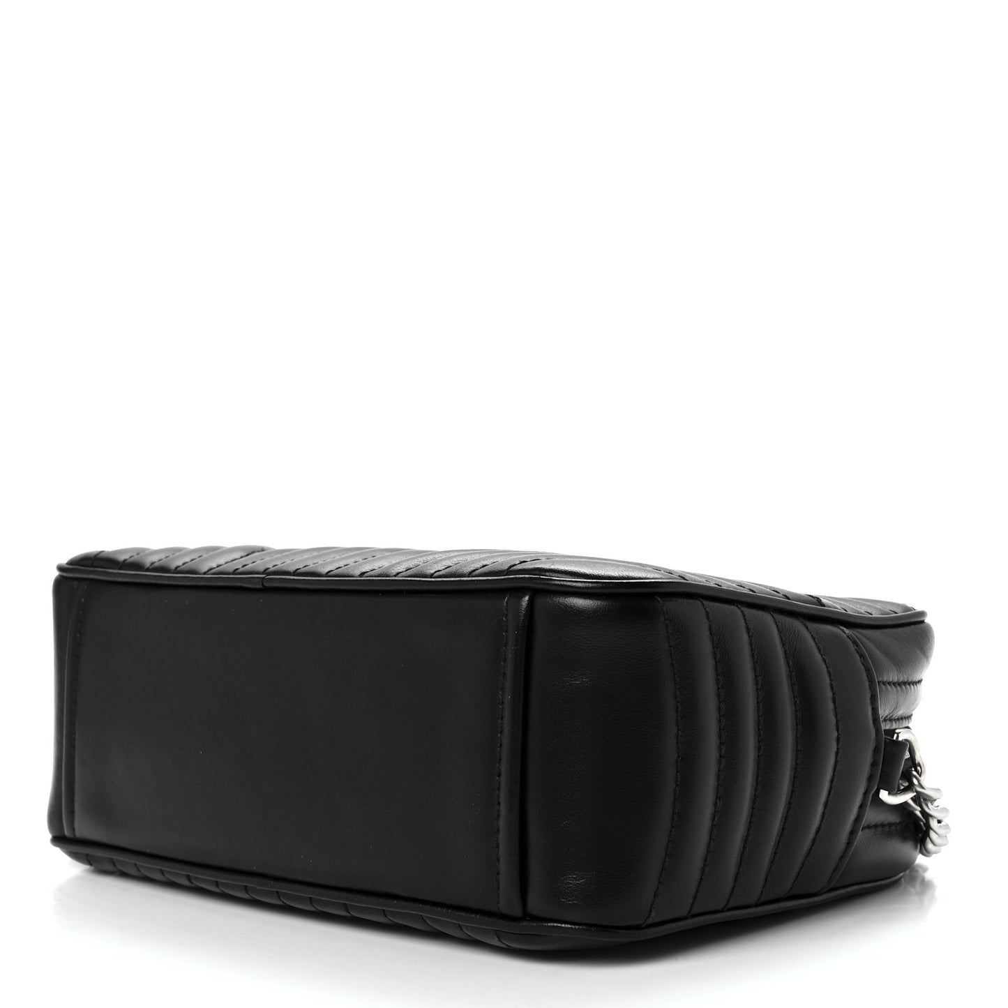 Soft Calfskin Diagramme Camera Bag Black