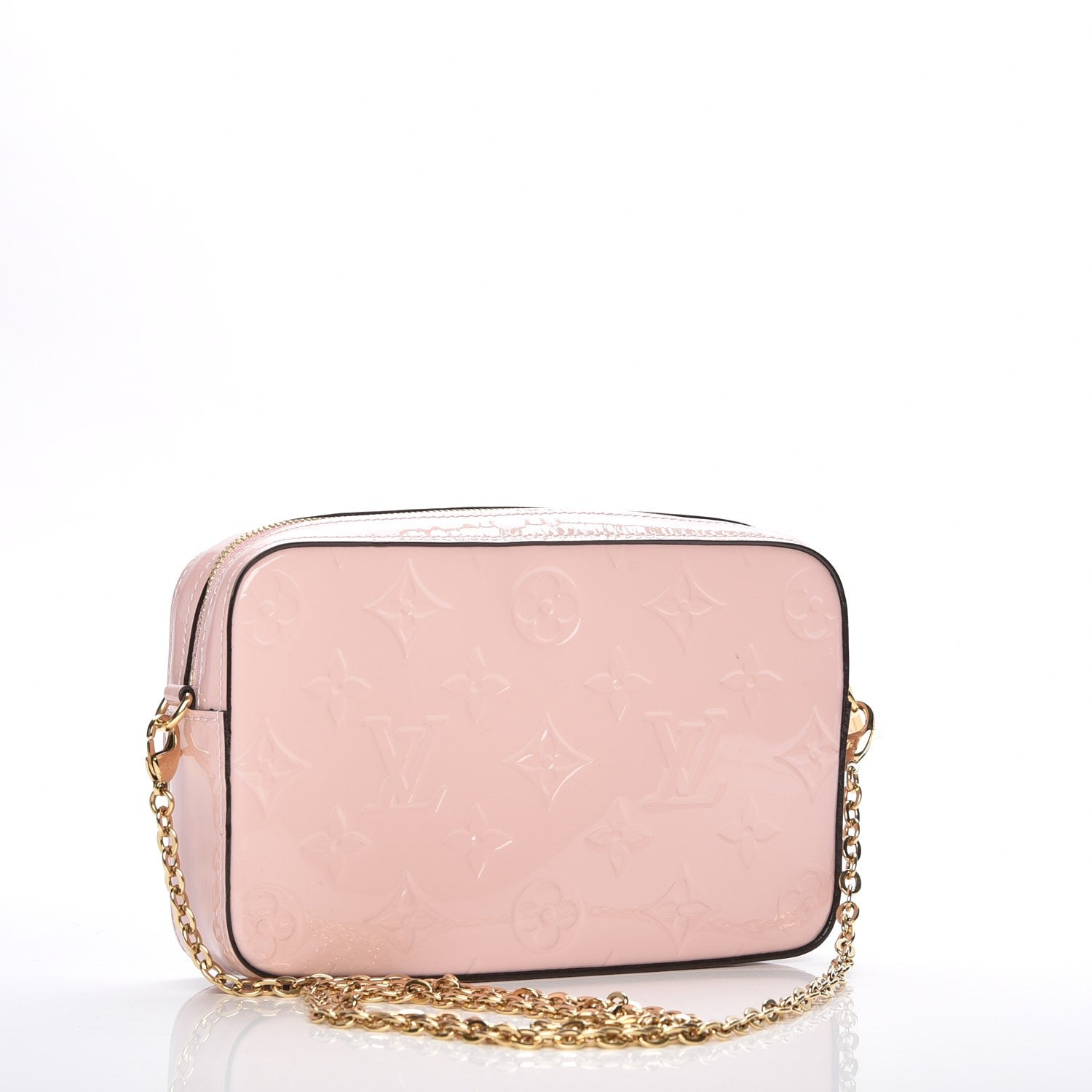 Louis Vuitton Vernis Camera Pouch Rose Ballerine 4 of 9