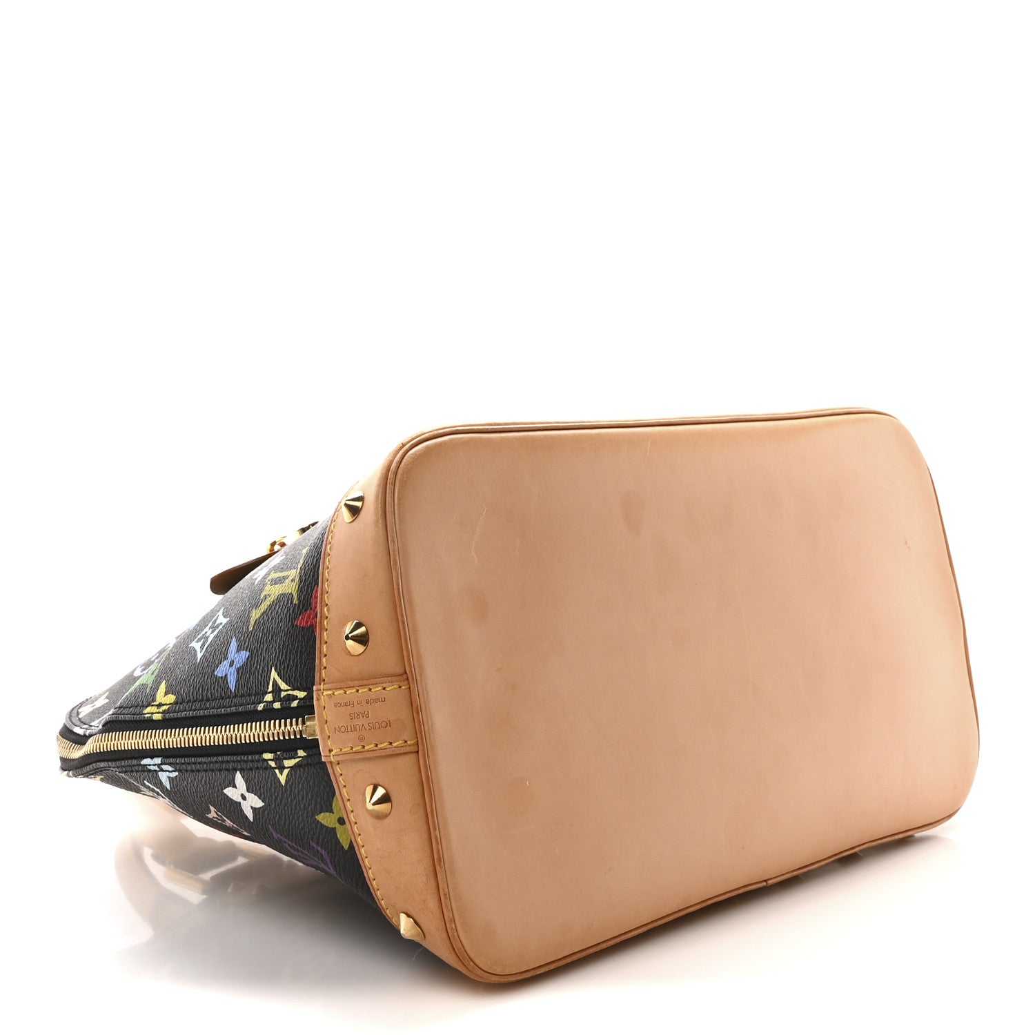 Louis Vuitton Monogram Multicolor Alma Black 4 of 9