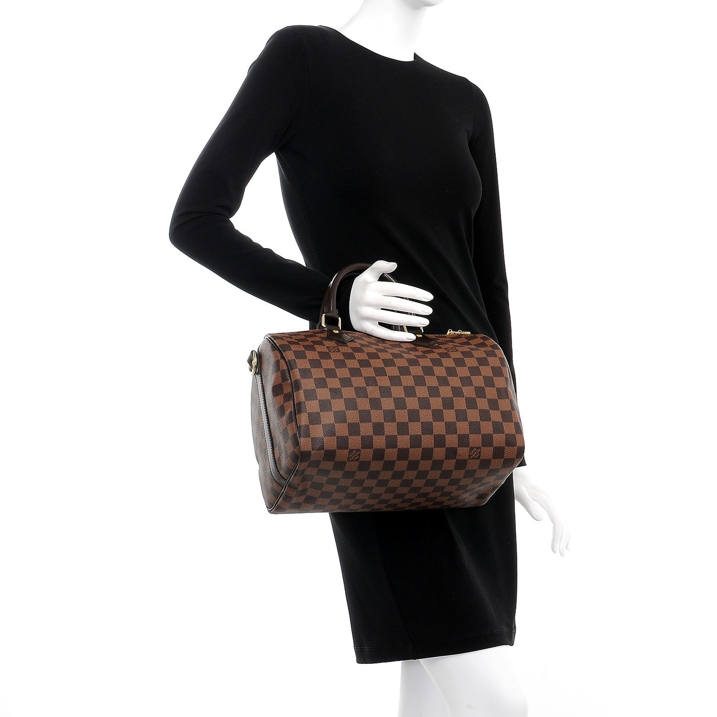 Damier Ebene Speedy Bandouliere 30