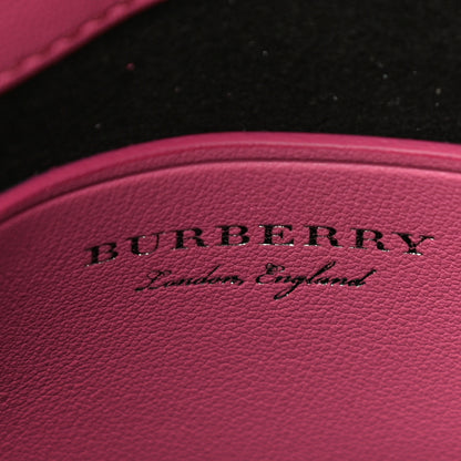 Burberry Trench Calfskin Mini DK88 Top Handle Bag Rose Pink 7 of 10