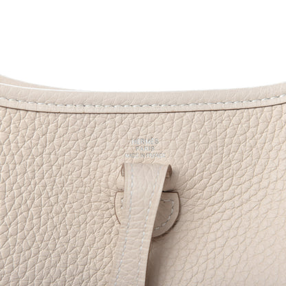 Hermes Taurillon Clemence Evelyne TPM Craie 6 of 10