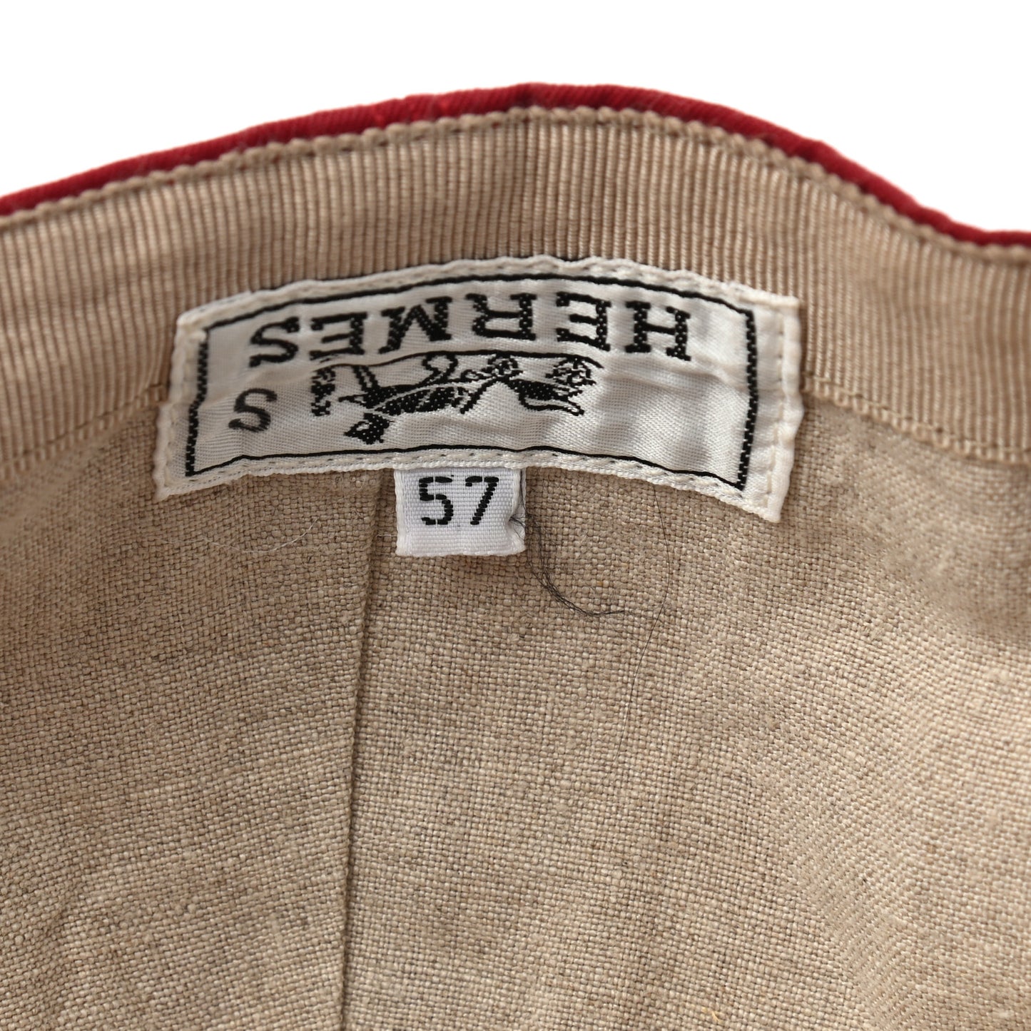 Cotton H Cap 57 Red