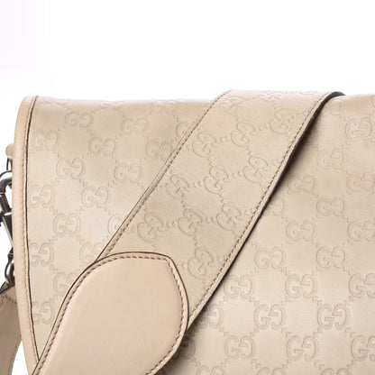 Gucci Guccissima Messenger Bag Ivory 8 of 12