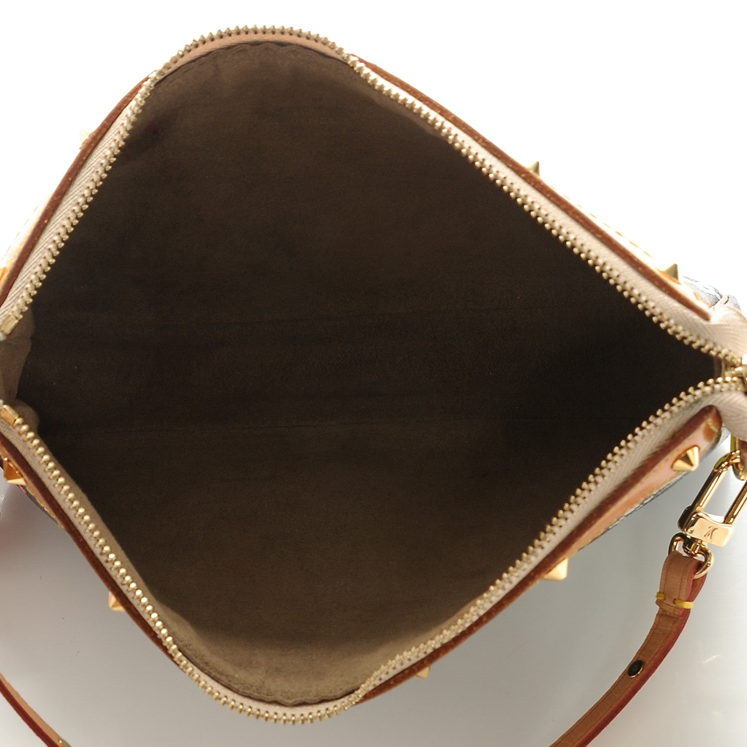 Louis Vuitton Monogram Multicolor Pochette Accessories Black 5 of 6