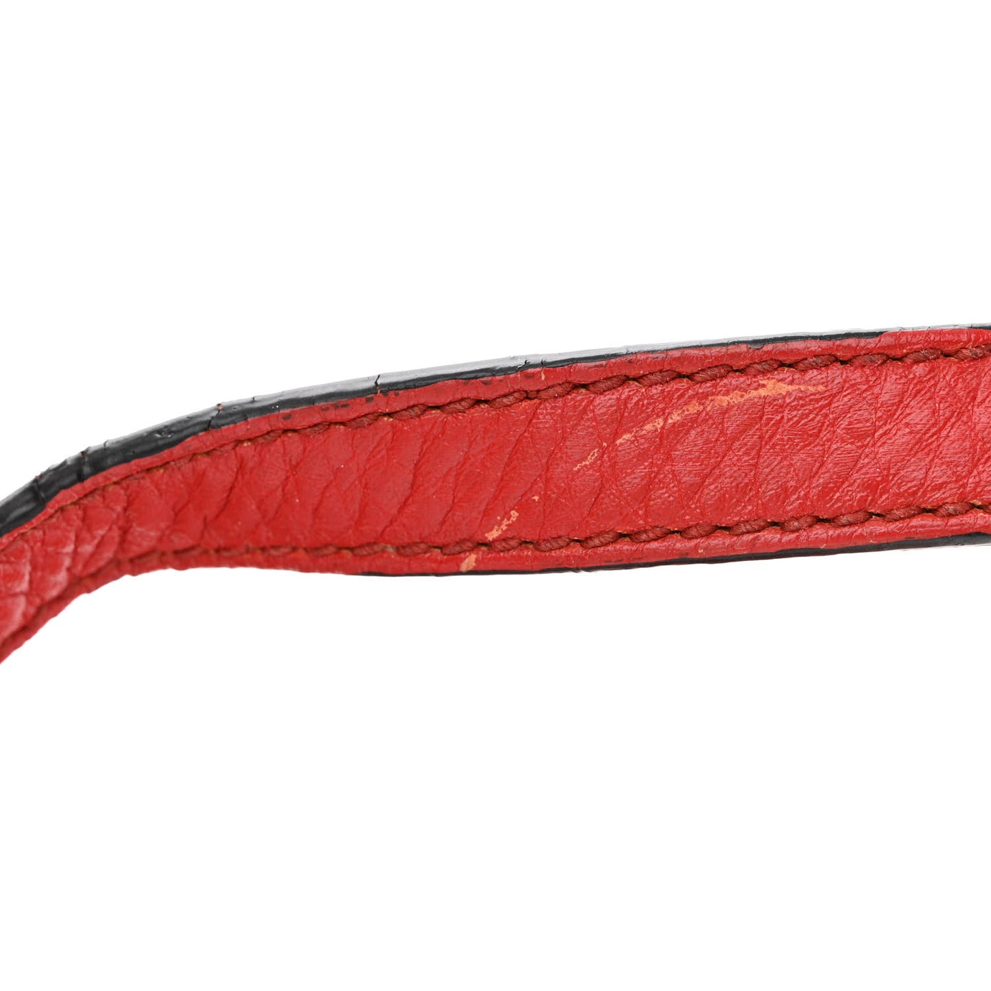 Pebbled Calfskin Small Soho Disco Bag Tabasco Red