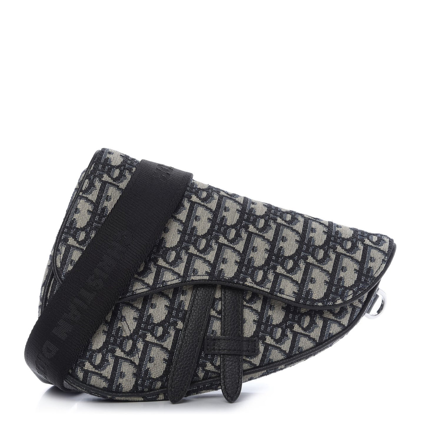 Oblique Mens Mini Saddle Bag Blue