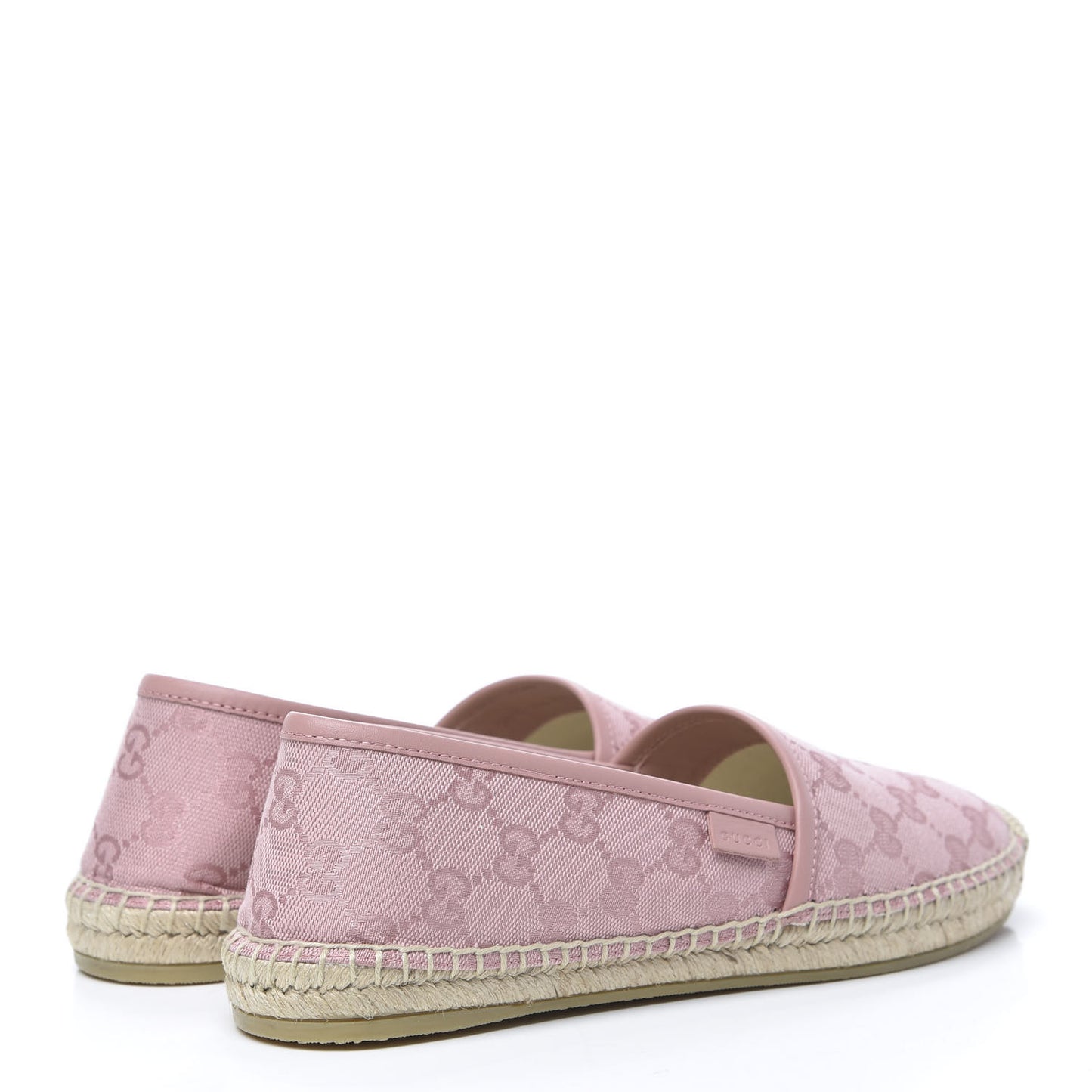 Monogram Espadrilles 38.5 Soft Pink