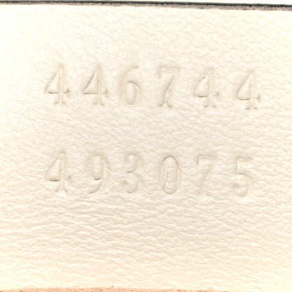 Gucci Calfskin Matelasse Mini GG Marmont Shoulder Bag White 7 of 18