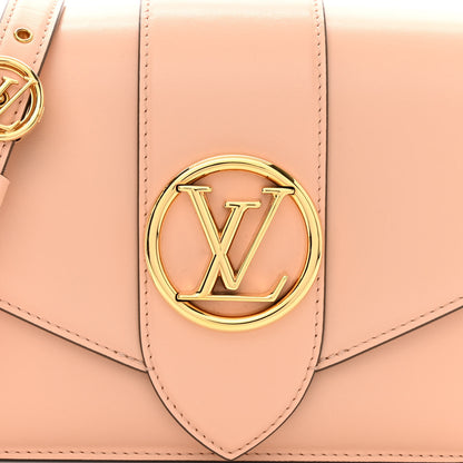 Louis Vuitton Smooth Calfskin LV Pont 9 Rose Himalaya 7 of 9