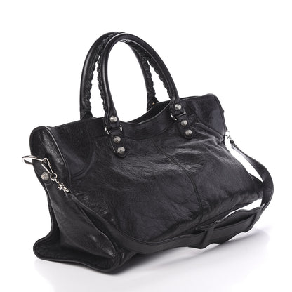 Balenciaga Agneau Giant 12 Silver Hardware Part Time Black 4 of 14