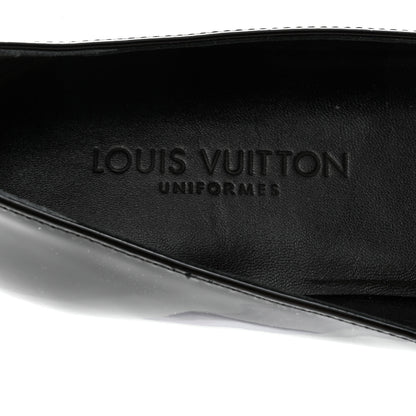 Louis Vuitton Patent Uniformes Ballerina Flat 37.5 Black 5 of 7