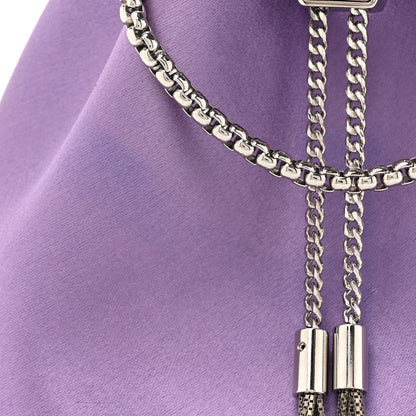 Jimmy Choo Satin Crystal Embellished Bon Bon Bag Wisteria 7 of 11