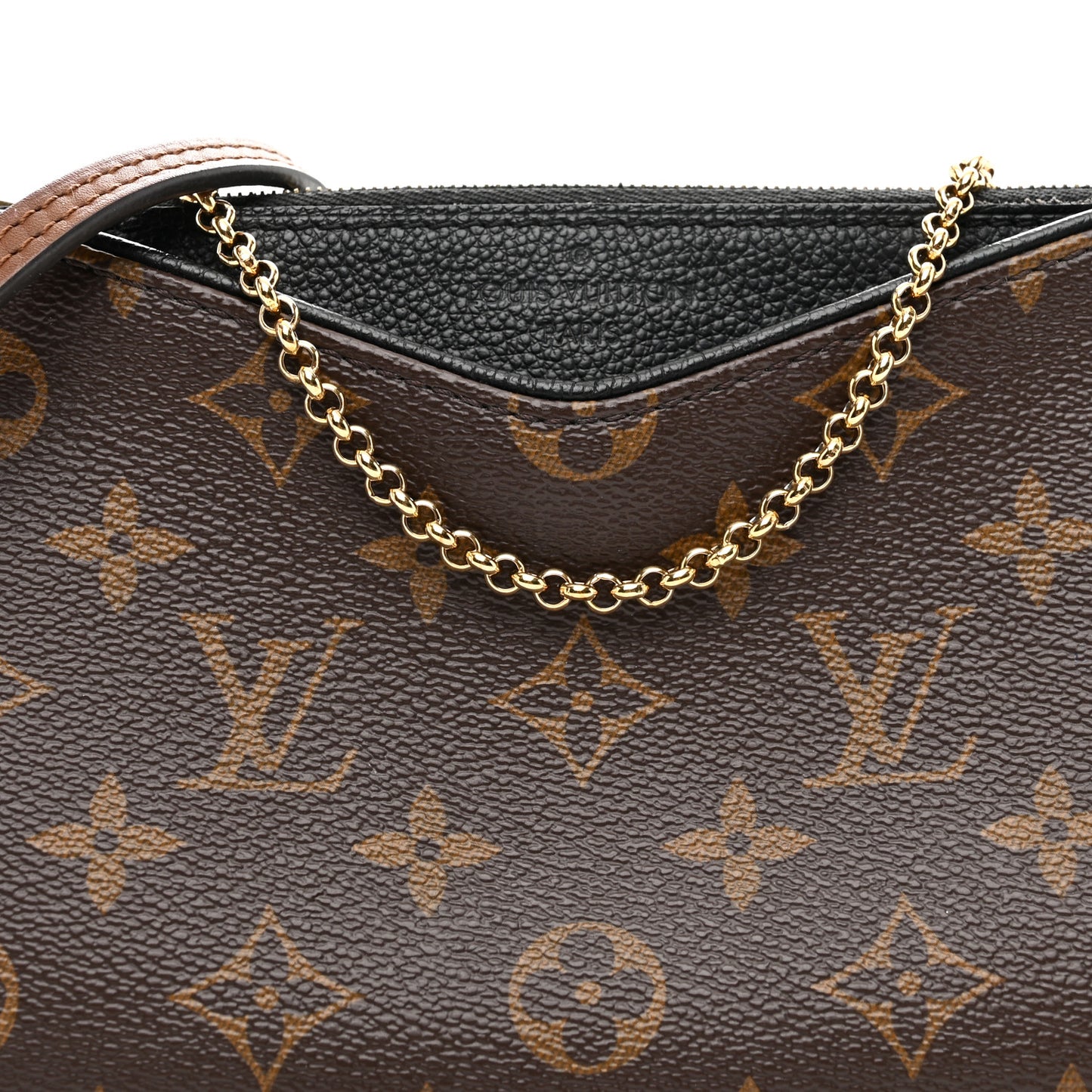 Monogram Pallas Clutch Black