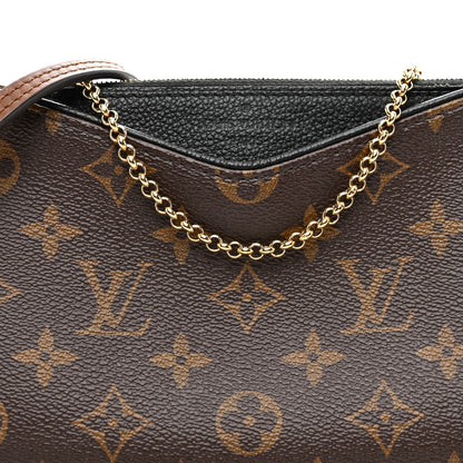 Louis Vuitton Monogram Pallas Clutch Black 8 of 11