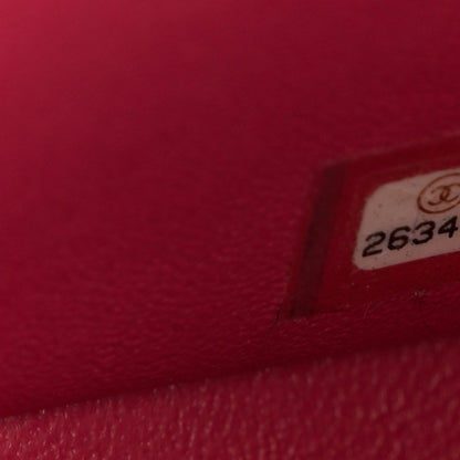 Chanel Caviar Quilted Jumbo Double Flap Dark Pink 7 of 11