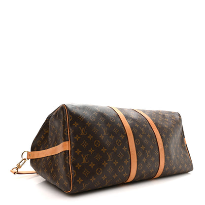Louis Vuitton Monogram Keepall Bandouliere 55 3 of 9