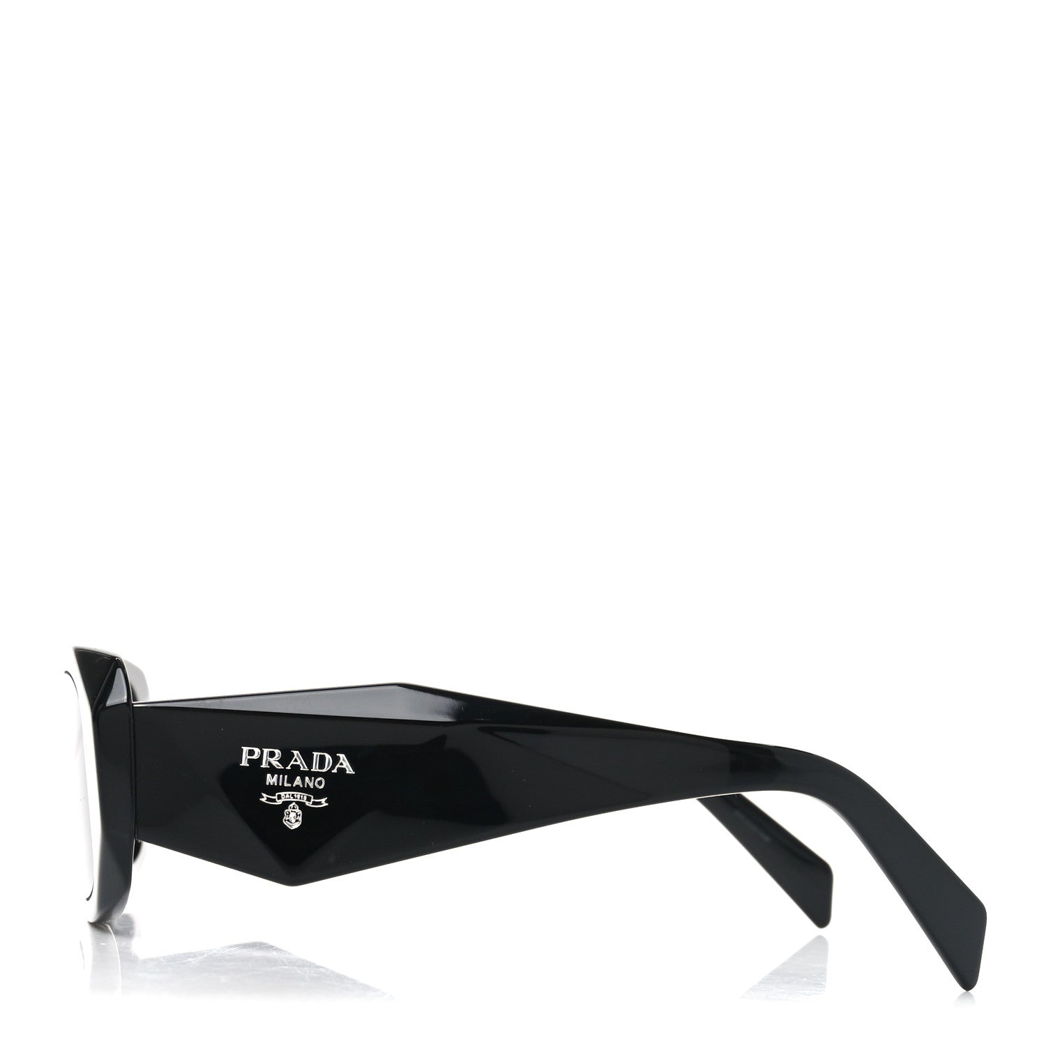 Prada Acetate Symbole Sunglasses SPR 17W Black 3 of 7