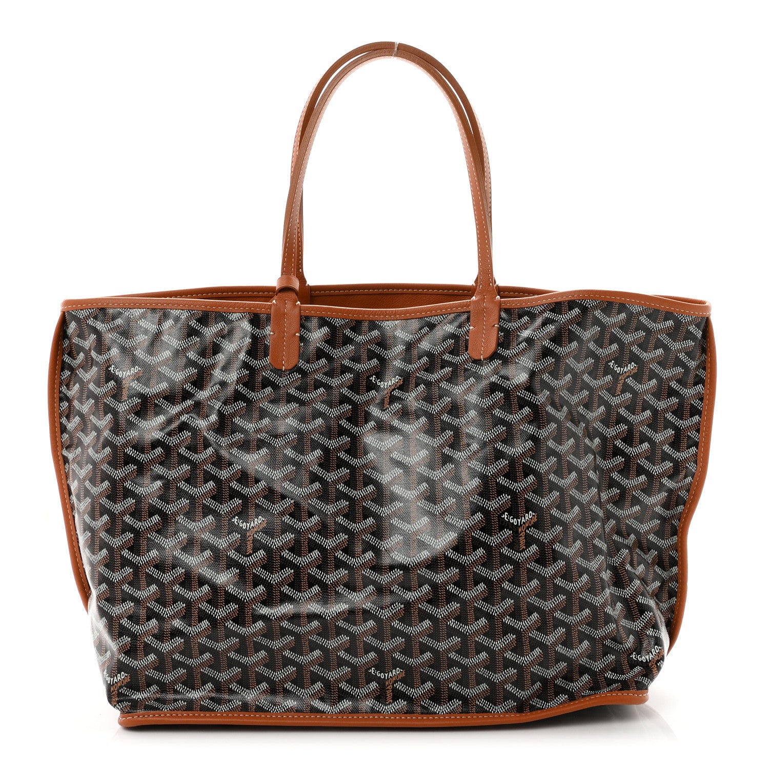Goyard Goyardine Reversible Anjou PM Black Gold 1 of 17