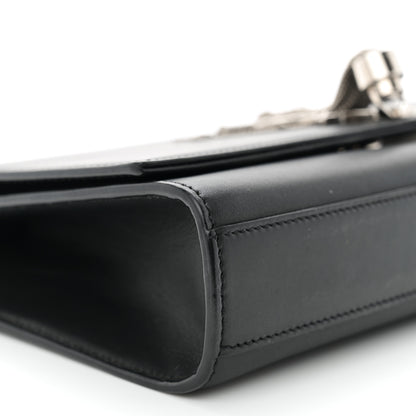 Saint Laurent Smooth Calfskin Medium Classic Monogram Kate Tassel Satchel Black 8 of 10