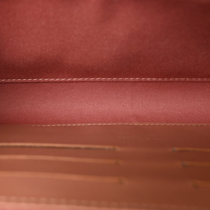 Louis Vuitton Vernis Rossmore MM Rose Velours 5 of 10