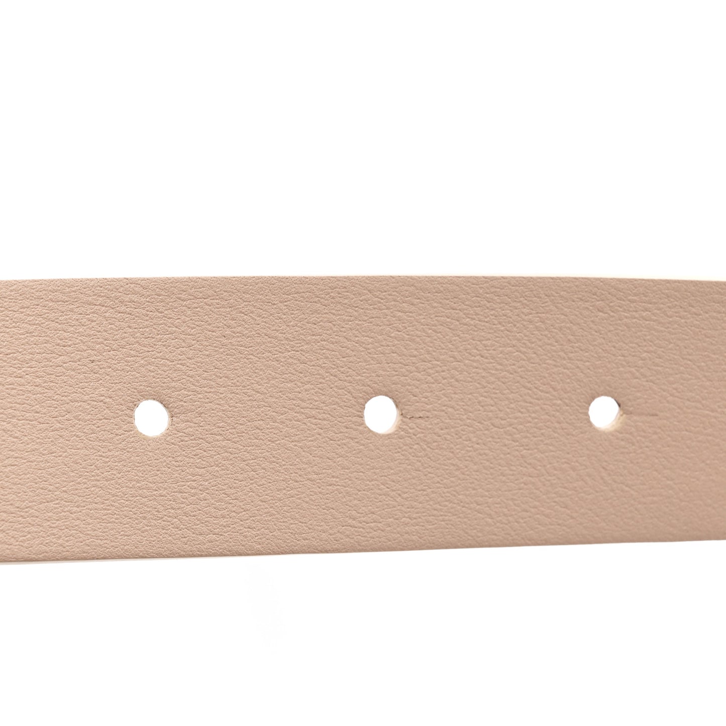 Glossy Calfskin Monochrome VLogo Belt 70 28 70 28 Rose Cannelle