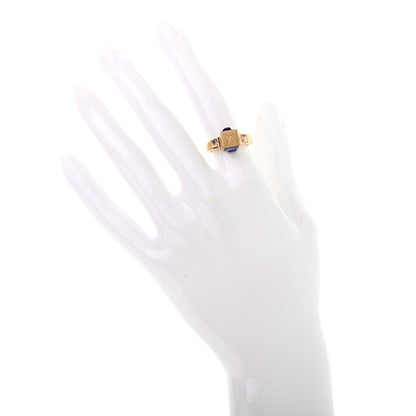 Louis Vuitton Swarovski Gamble Ring Medium 5 Azur Gold 2 of 4