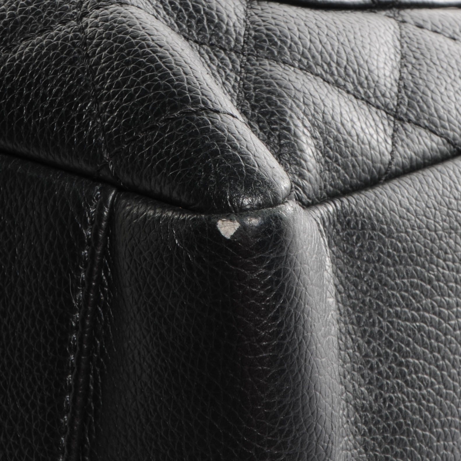 Chanel Caviar Grand Shopping Tote GST Black 9 of 9