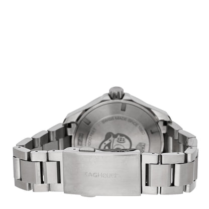Tag Heuer Stainless Steel 44mm Aquaracer 300M Automatic Watch Black WAY2012 3 of 5