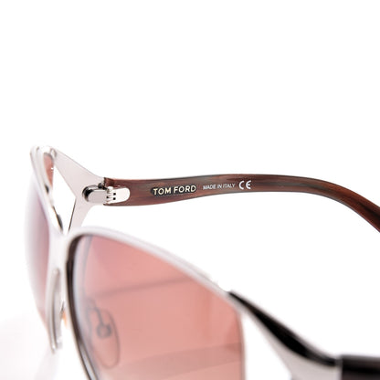 Tom Ford Nicolette Oversized Sunglasses TF88 Brown 5 of 8